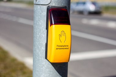 Salgın sırasında trafik ışığı kapalı.