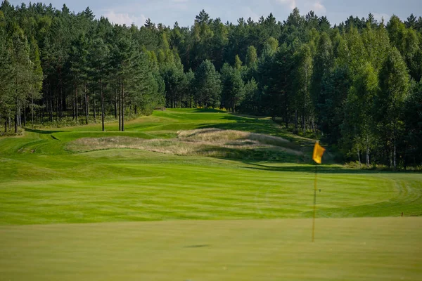 Golf voor het veld — Stockfoto