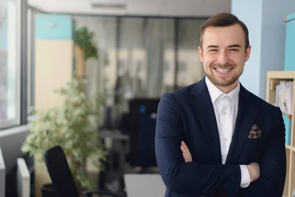 Los socios comerciales en la oficina — Foto de Stock