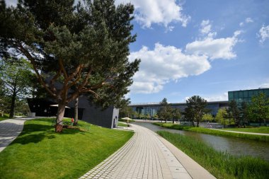 Wolfsburg Müzesi 'nden. Wolfsburg, Almanya 'dan. 19 Mayıs 2016