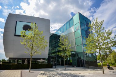 Wolfsburg Müzesi 'nden. Wolfsburg, Almanya 'dan. 19 Mayıs 2016