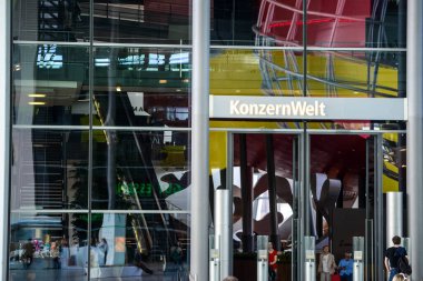 Wolfsburg Müzesi 'nden. Wolfsburg, Almanya 'dan. 19 Mayıs 2016