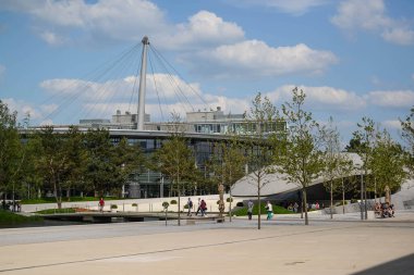 Wolfsburg Müzesi 'nden. Wolfsburg, Almanya 'dan. 19 Mayıs 2016