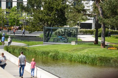 Wolfsburg Müzesi 'nden. Wolfsburg, Almanya 'dan. 19 Mayıs 2016