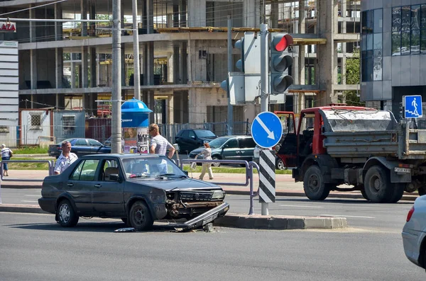 Car crash accident road malfunction — Stock Photo, Image