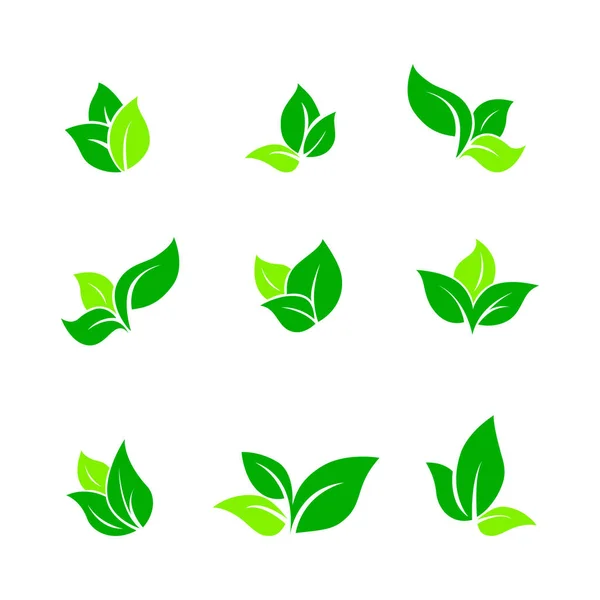 Набір Значків Екологічного Символу Екологічний Знак — стоковий вектор