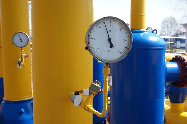 Gázipar, gázszállítási rendszer. — Stock Fotó