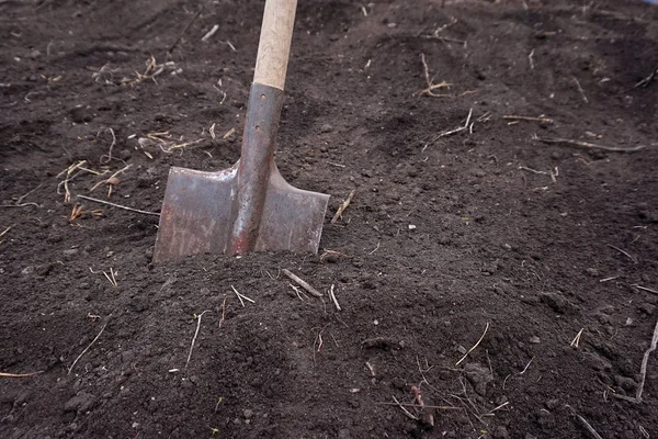 Tools for excavation works.