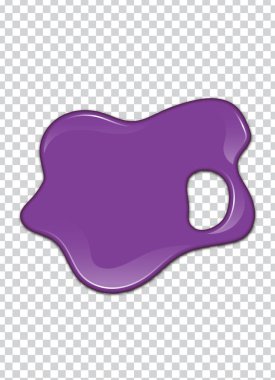 vektör mor sıçrama ile saydam arka plan.