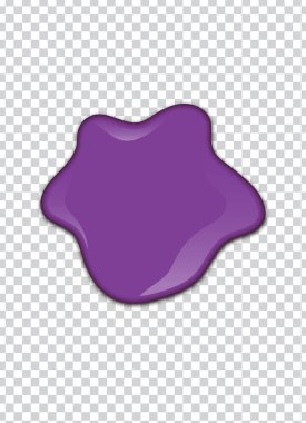 vektör mor sıçrama ile saydam arka plan. 