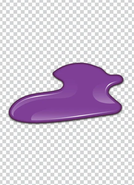 透明の背景を持つベクトル紫スプラッシュ — ストックベクタ