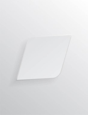 Açık ve yumuşak şekil Tasarım Web siteleri veya ürünleri, arka plan 3d öğesi, düğme, gerçekçi vektör çizim için