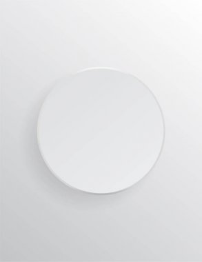 Açık ve yumuşak şekil Tasarım Web siteleri veya ürünleri, arka plan 3d öğesi, düğme, gerçekçi vektör çizim için