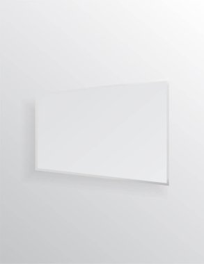 Açık ve yumuşak şekil Tasarım Web siteleri veya ürünleri, arka plan 3d öğesi, düğme, gerçekçi vektör çizim için