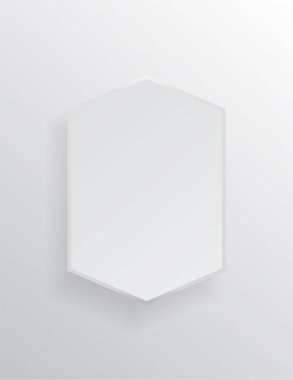 Açık ve yumuşak şekil Tasarım Web siteleri veya ürünleri, arka plan 3d öğesi, düğme, gerçekçi vektör çizim için