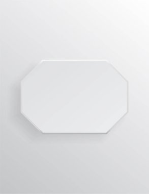 Açık ve yumuşak şekil Tasarım Web siteleri veya ürünleri, arka plan 3d öğesi, düğme, gerçekçi vektör çizim için