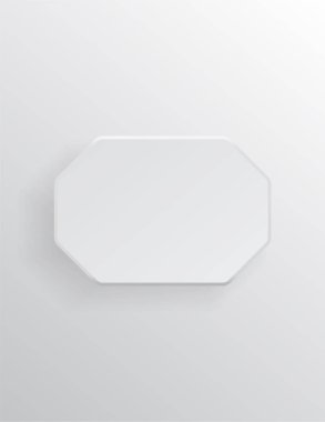 Açık ve yumuşak şekil Tasarım Web siteleri veya ürünleri, arka plan 3d öğesi, düğme, gerçekçi vektör çizim için