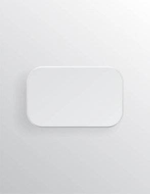 Açık ve yumuşak şekil Tasarım Web siteleri veya ürünleri, arka plan 3d öğesi, düğme, gerçekçi vektör çizim için