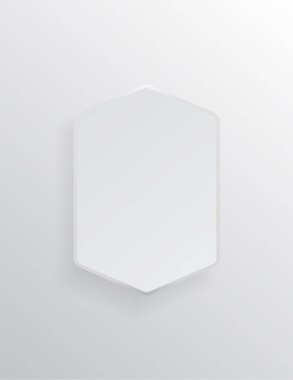 Açık ve yumuşak şekil Tasarım Web siteleri veya ürünleri, arka plan 3d öğesi, düğme, gerçekçi vektör çizim için