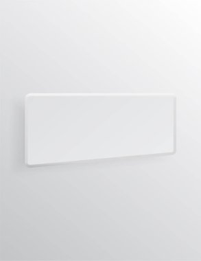 Açık ve yumuşak şekil Tasarım Web siteleri veya ürünleri, arka plan 3d öğesi, düğme, gerçekçi vektör çizim için