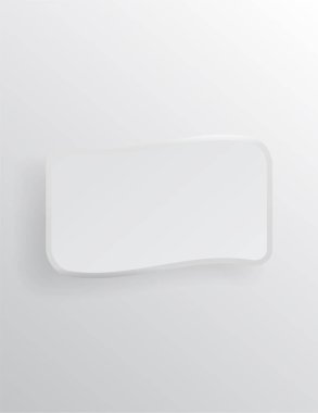 Açık ve yumuşak şekil Tasarım Web siteleri veya ürünleri, arka plan 3d öğesi, düğme, gerçekçi vektör çizim için