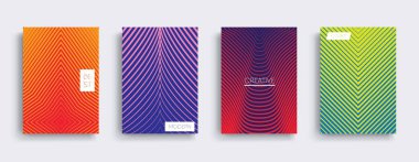 Vektör kapak tasarımları. Gelecekteki Poster şablonu. Smartphone modern arka plan ayarlamak.