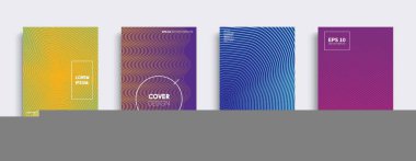 Vektör kapak tasarımları. Gelecekteki Poster şablonu. Smartphone modern arka plan ayarlamak.