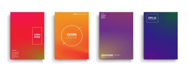 Vektör kapak tasarımları. Gelecekteki Poster şablonu. Akıllı telefon mobil arka plan ayarlamak.