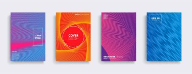 Vektör kapak tasarımları. Gelecekteki Poster şablonu. Akıllı telefon mobil arka plan ayarlamak.