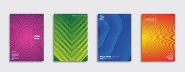 Vektör kapak tasarımları. Gelecekteki Poster şablonu. Smartphone modern arka plan ayarlamak.