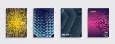 Vektör kapak tasarımları. Gelecekteki Poster şablonu. Smartphone modern arka plan ayarlamak.