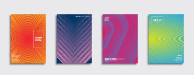 Vektör kapak tasarımları. Gelecekteki Poster şablonu. Smartphone modern arka plan ayarlamak.