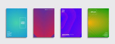 Vektör kapak tasarımları. Gelecekteki Poster şablonu. Smartphone modern arka plan ayarlamak.