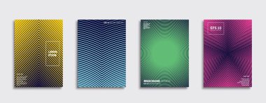 Vektör kapak tasarımları. Gelecekteki Poster şablonu. Smartphone modern arka plan ayarlamak.