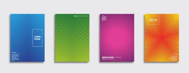 Vektör kapak tasarımları. Gelecekteki Poster şablonu. Smartphone modern arka plan ayarlamak.