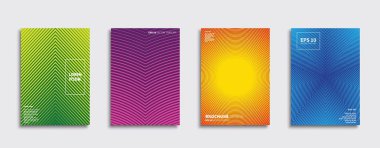 Vektör kapak tasarımları. Gelecekteki Poster şablonu. Smartphone modern arka plan ayarlamak.