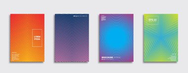 Vektör kapak tasarımları. Gelecekteki Poster şablonu. Smartphone modern arka plan ayarlamak.