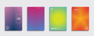 Vektör kapak tasarımları. Gelecekteki Poster şablonu. Smartphone modern arka plan ayarlamak.