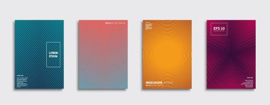 Vektör kapak tasarımları. Gelecekteki Poster şablonu. Smartphone modern arka plan ayarlamak.