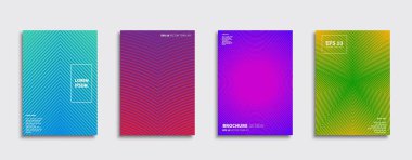 Vektör kapak tasarımları. Gelecekteki Poster şablonu. Smartphone modern arka plan ayarlamak.