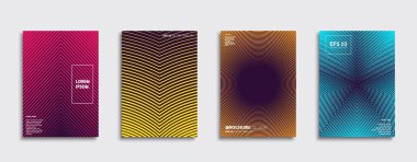 Vektör kapak tasarımları. Gelecekteki Poster şablonu. Smartphone modern arka plan ayarlamak.