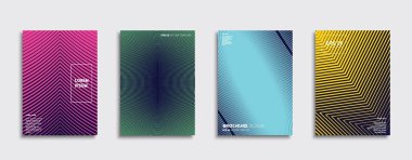 Vektör kapak tasarımları. Gelecekteki Poster şablonu. Smartphone modern arka plan ayarlamak.