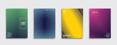 Vektör kapak tasarımları. Gelecekteki Poster şablonu. Smartphone modern arka plan ayarlamak.