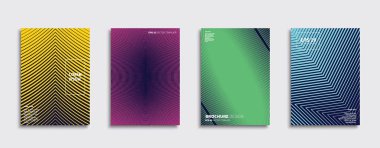 Vektör kapak tasarımları. Gelecekteki Poster şablonu. Smartphone modern arka plan ayarlamak.