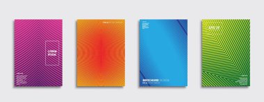 Vektör kapak tasarımları. Gelecekteki Poster şablonu. Smartphone modern arka plan ayarlamak.