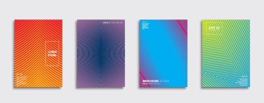 Vektör kapak tasarımları. Gelecekteki Poster şablonu. Smartphone modern arka plan ayarlamak.