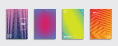 Vektör kapak tasarımları. Gelecekteki Poster şablonu. Smartphone modern arka plan ayarlamak.