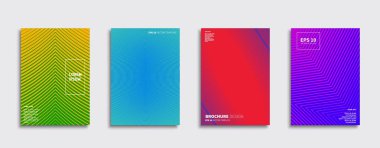 Vektör kapak tasarımları. Gelecekteki Poster şablonu. Smartphone modern arka plan ayarlamak.