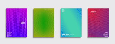 Vektör kapak tasarımları. Gelecekteki Poster şablonu. Smartphone modern arka plan ayarlamak.