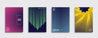 Vektör kapak tasarımları. Gelecekteki Poster şablonu. Smartphone modern arka plan ayarlamak.